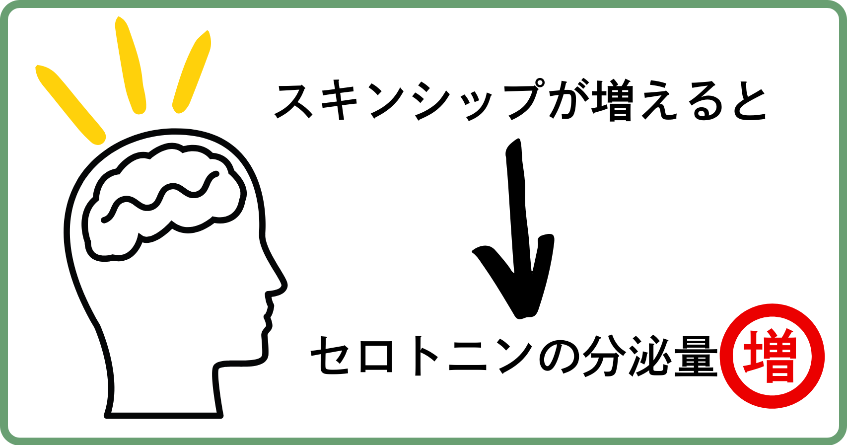 夫婦　スキンシップ　セロトニン